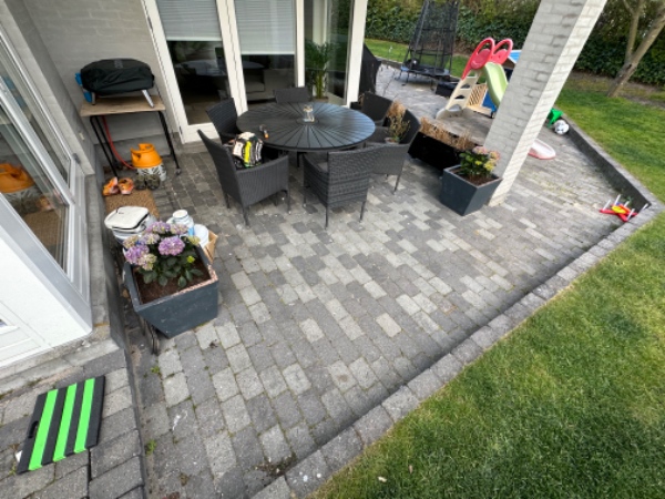 Opsætning af træterrasse 