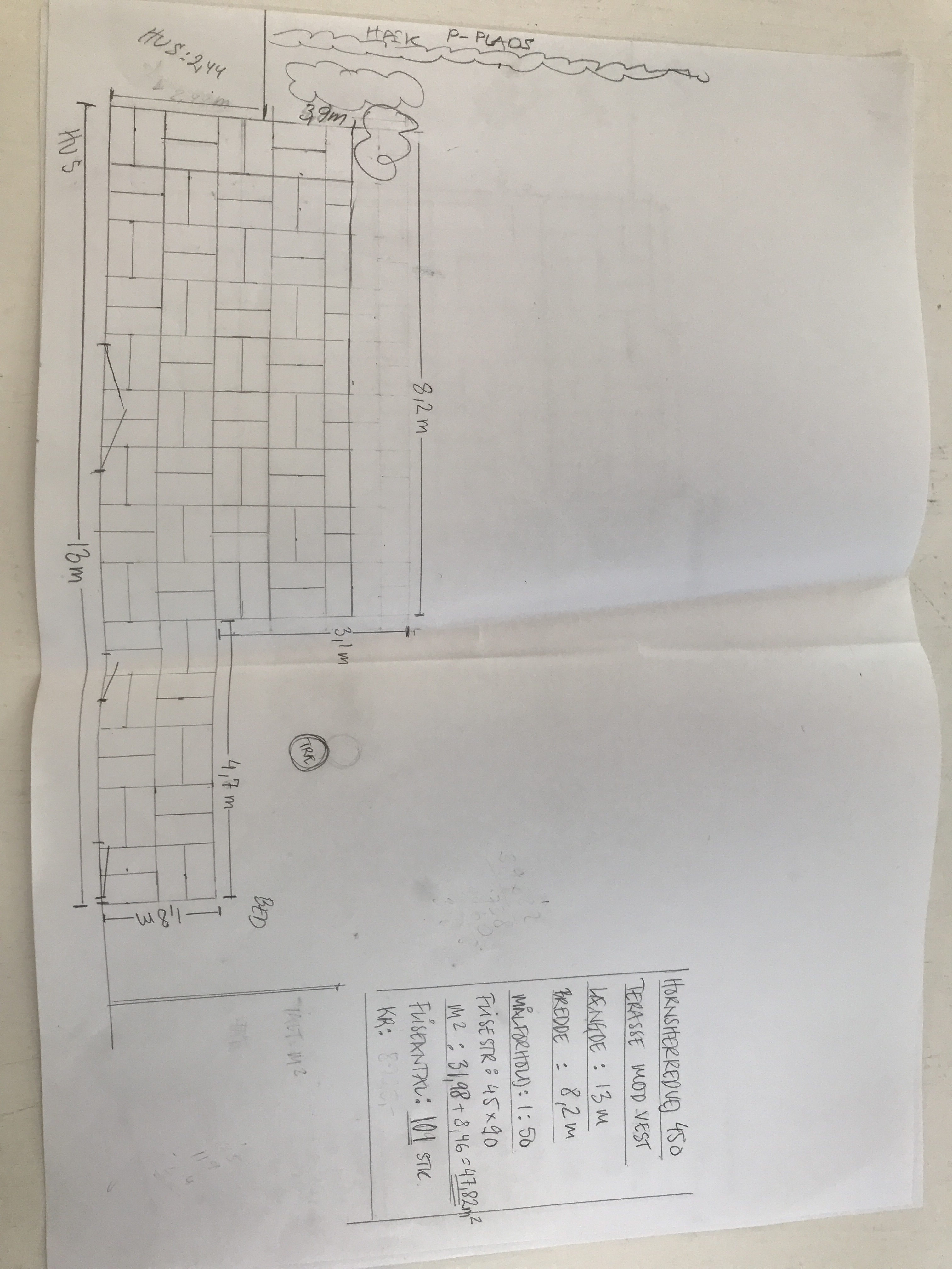Forberedelse og lægning af havefliser