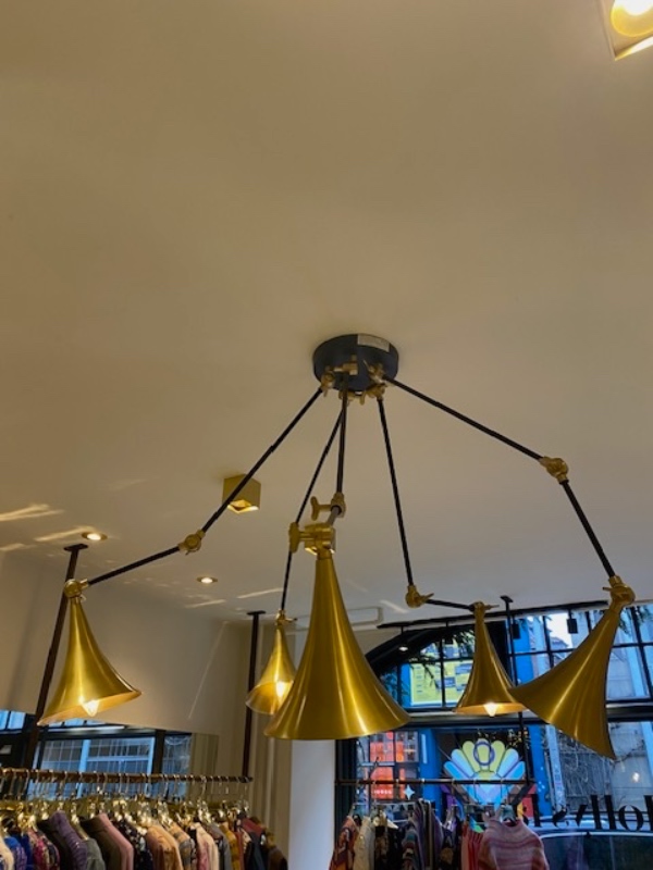 Afmontering af loftslampe