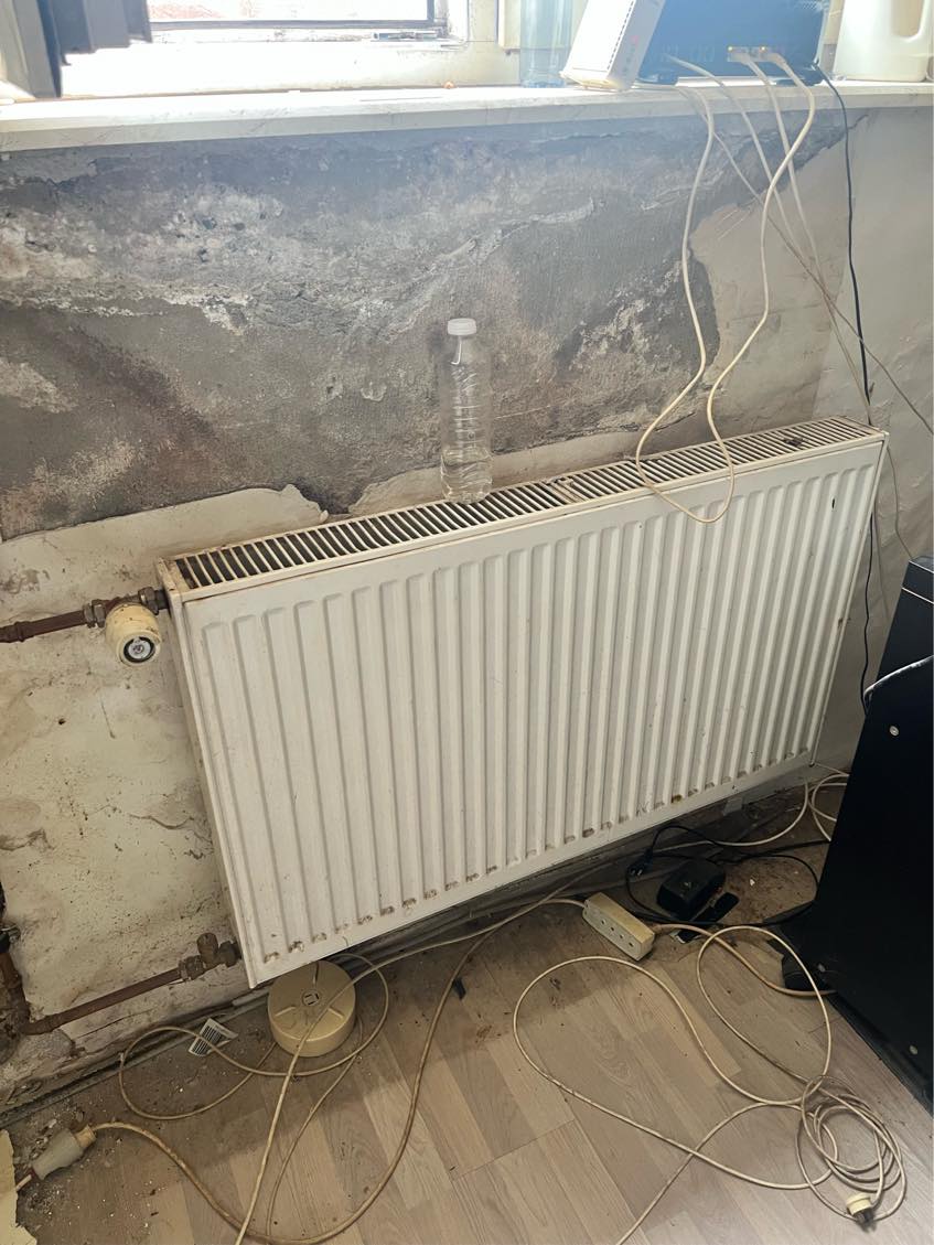 Afmontering af radiator