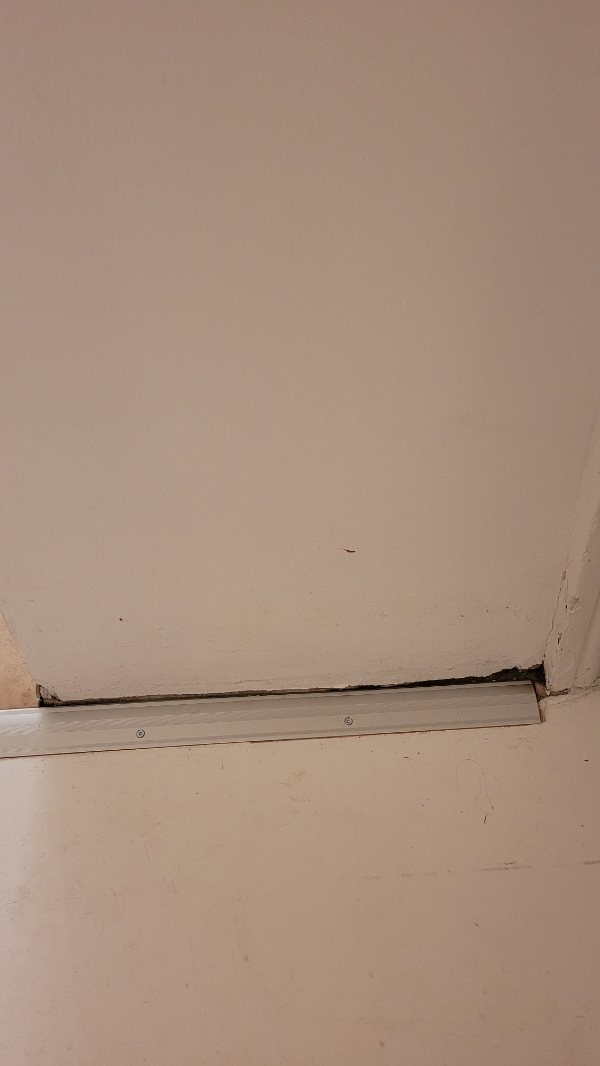 Diverse tømrer (og lidt andre) opgaver, som fx at påsætte forlister, sætte en lampe og et par billeder op samt sætte et vindue i, hvor en dør har siddet