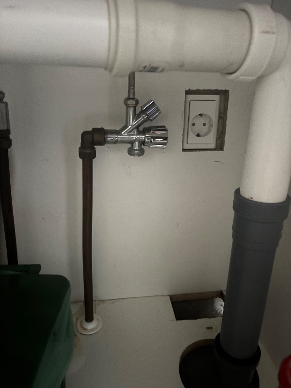 Tilslutning vaskemaskine og opvaskemaskine