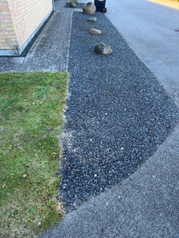 Parkeringsplads til bil.