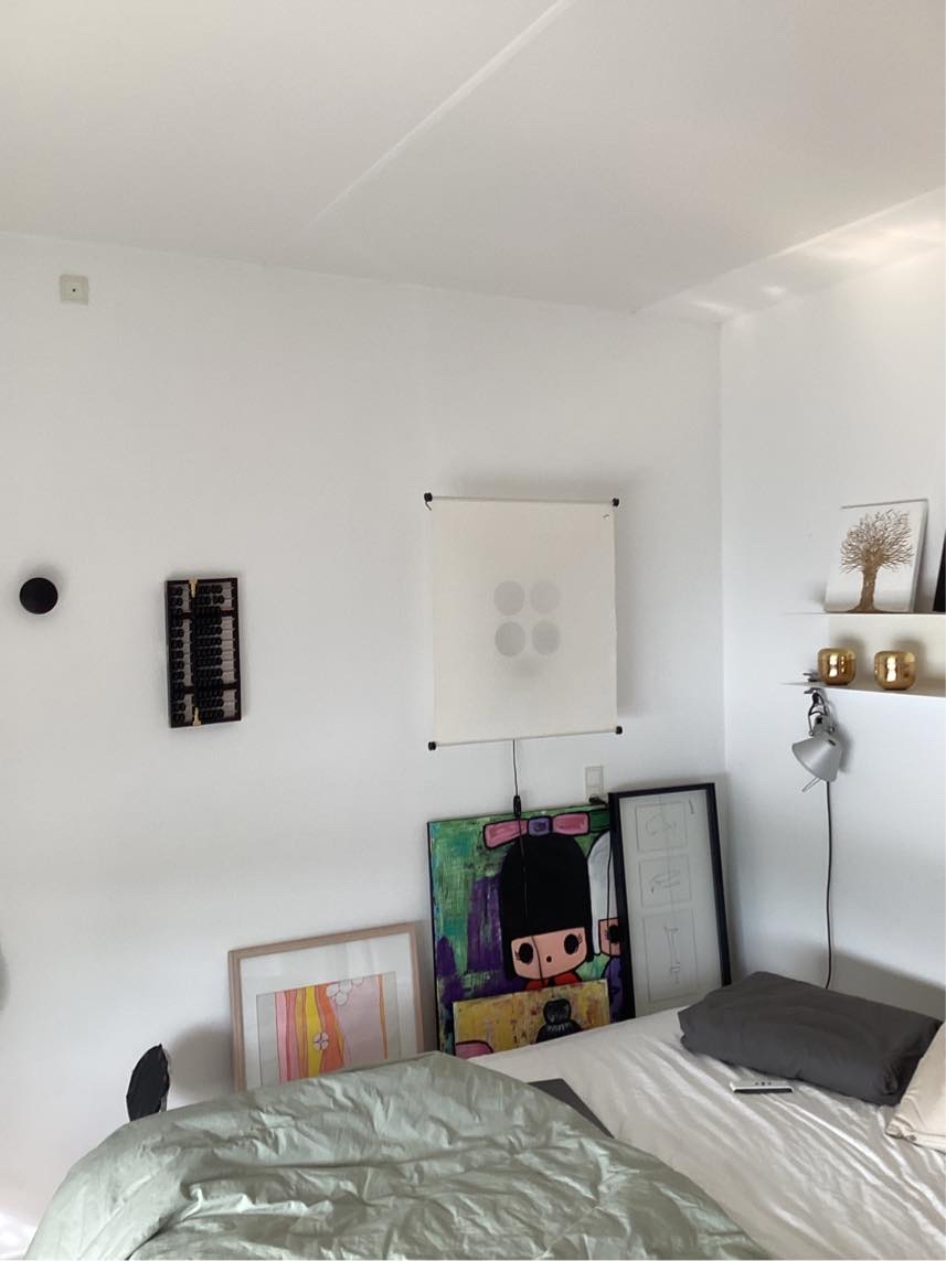 Maling af lille soveværelse, badeværelse og evt mere