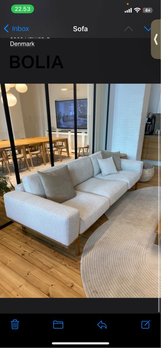 Bære sofa op på 6. Sal