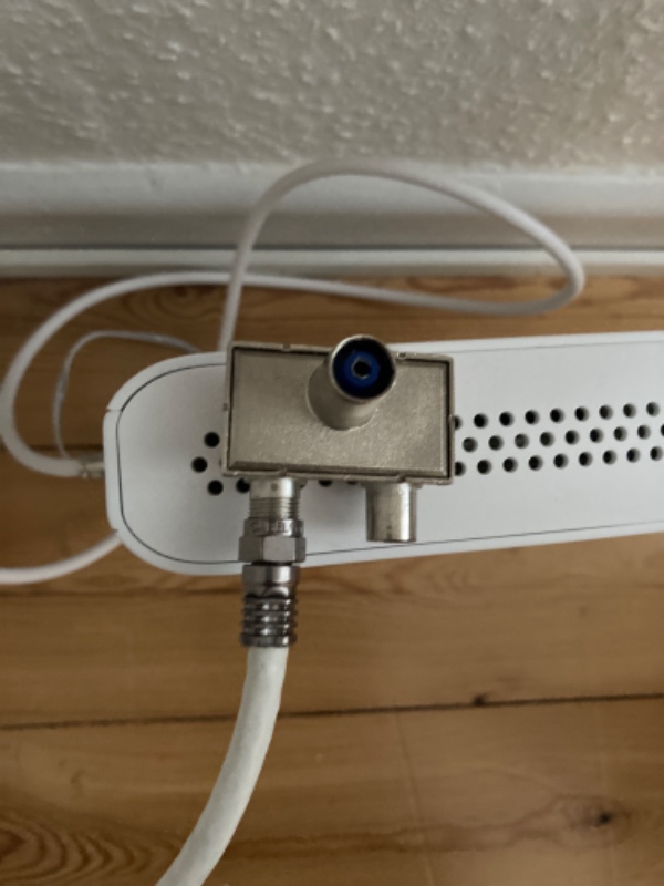 Koblet chromecast til tv