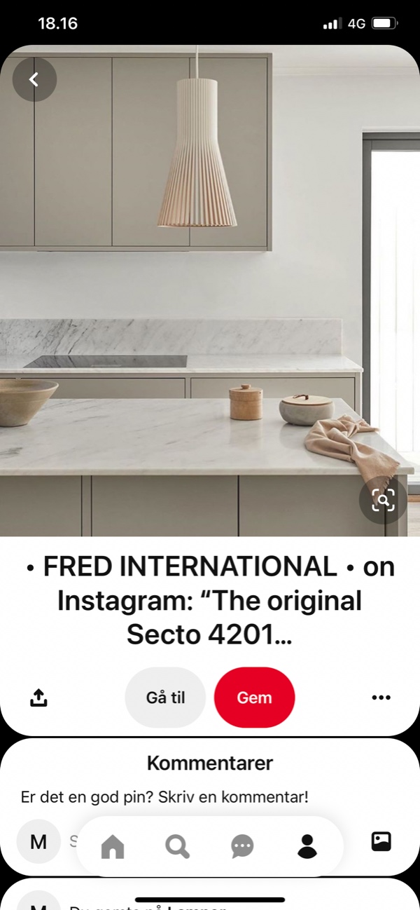 Opsætning af 2 spisebordslamper og 3 pendel lamper 