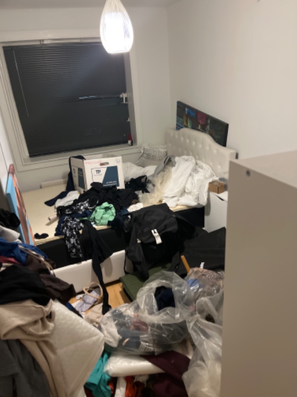 Flytning og oprydning i værelser