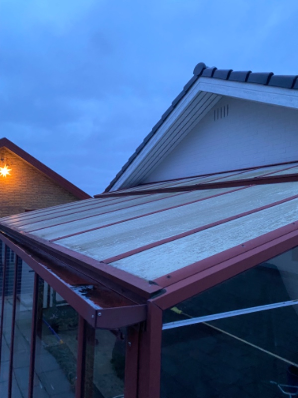 Skift af ca. 10 m2 Termotagplade (pris inkl. køb af plader)