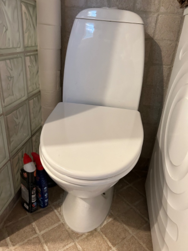 Nyt toilet inclusiv montering