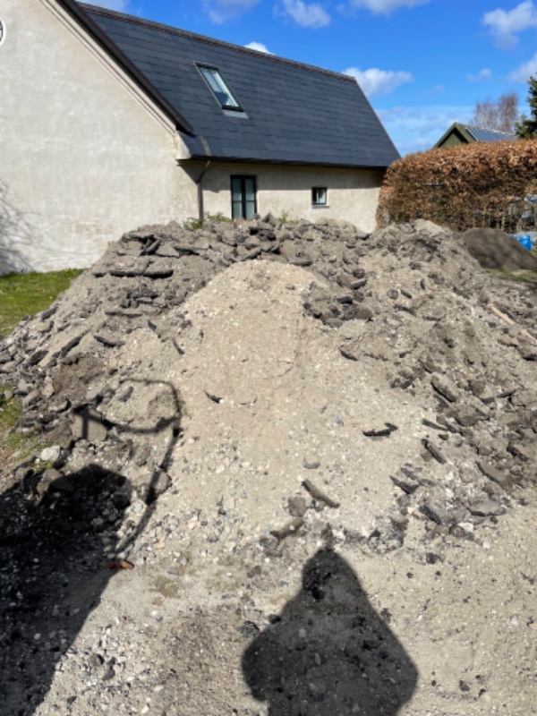 Afhentning af asfalt