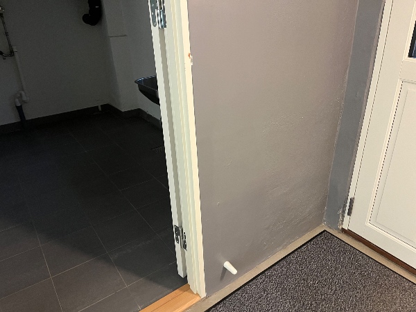 Flytning af drag kiste og mahognikommode fra et kælderrum til et andet lige ved siden af og afhentning af defekt vaskemaskine