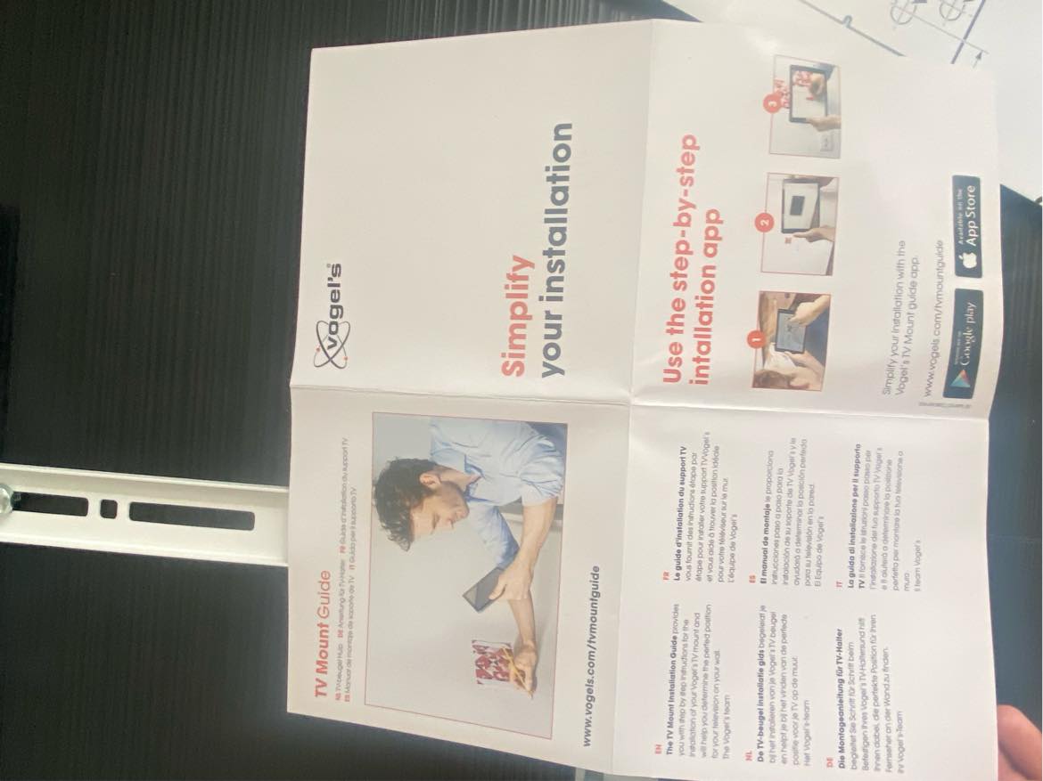 Ophæng TV på væg samt færdigmonteting