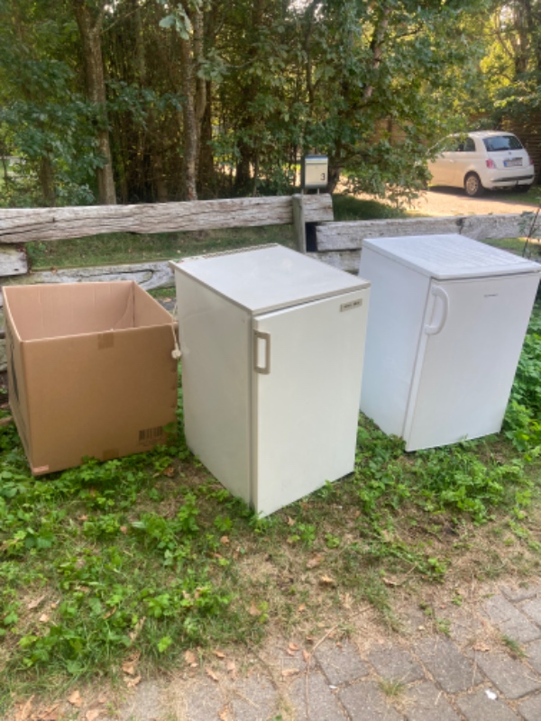 Køre affald på losseplads