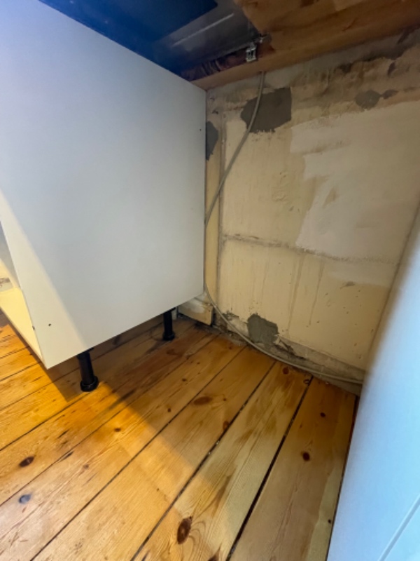 Installation af opvaskemaskine