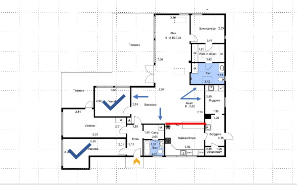 Fjernelse af savsmuldstapet i børneværelser