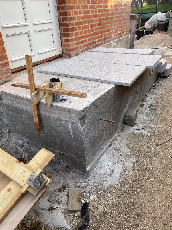 Udendørs trappefliser og trappesten