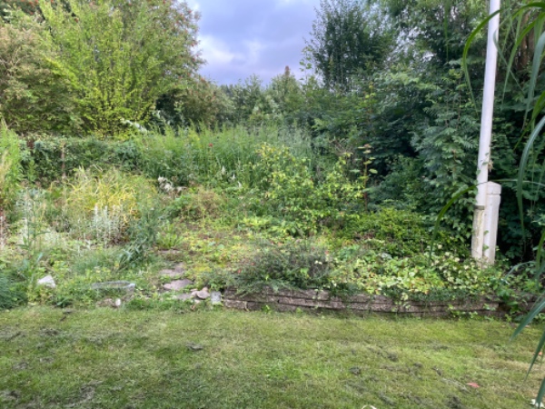 Udgravning til terrasse