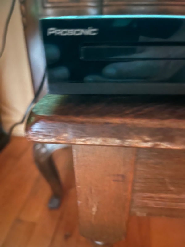 Tilslutning af dvd til tv