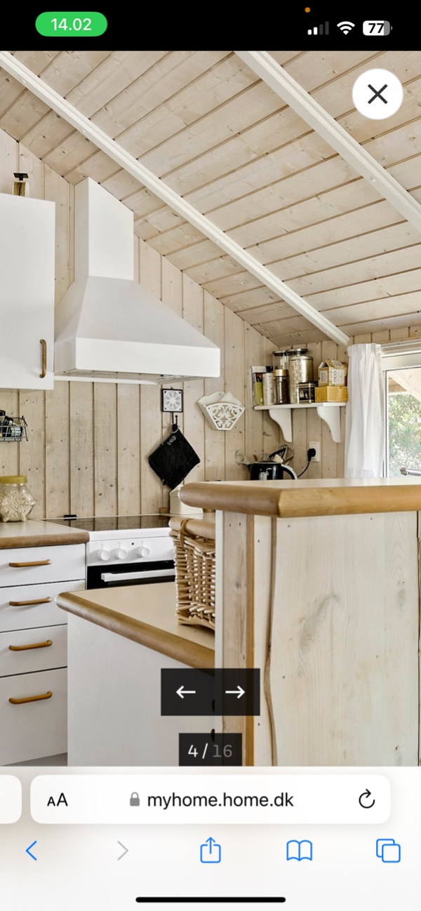 Nedrivning af lille køkken i sommerhus