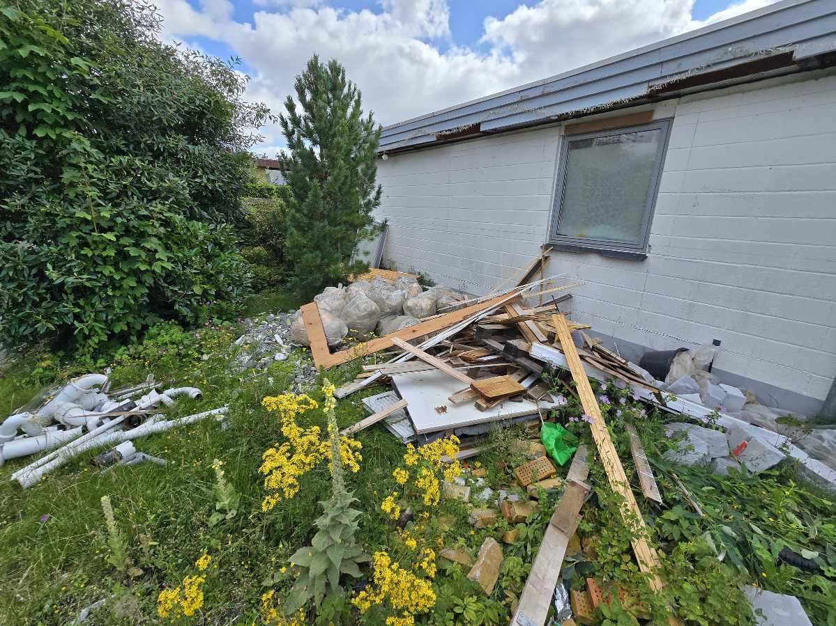 Bortskaffelse af byggeaffald