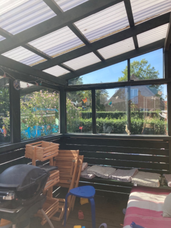 Nedrivning og bortskaffelse af træterasse