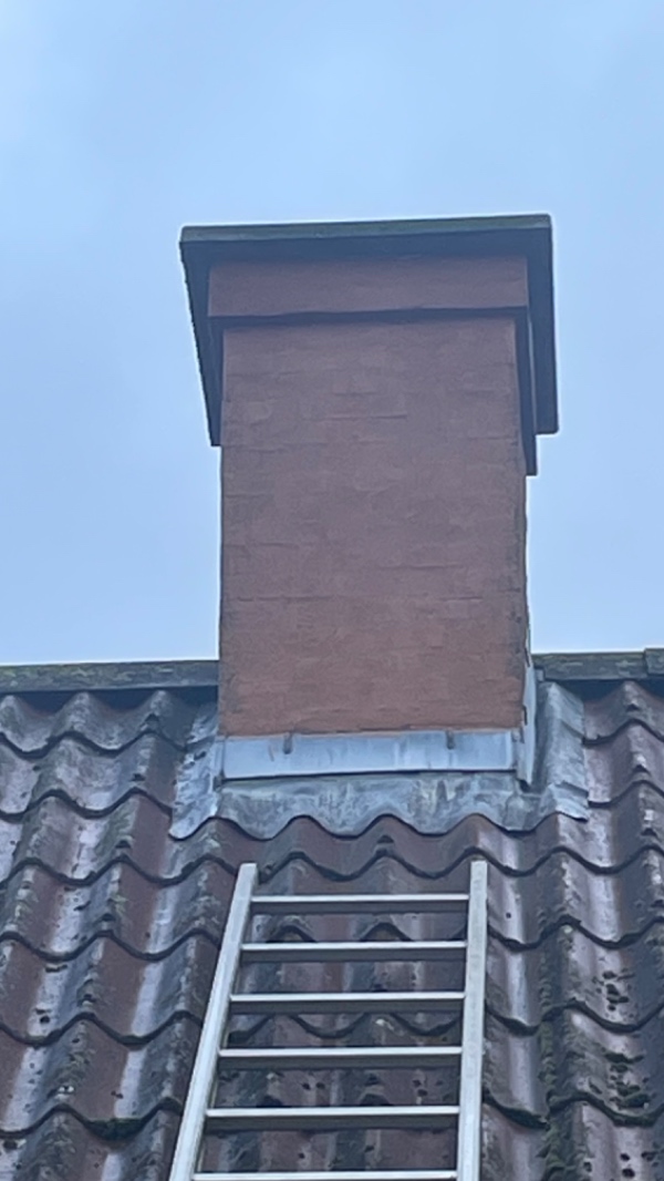 Inddækning skorsten