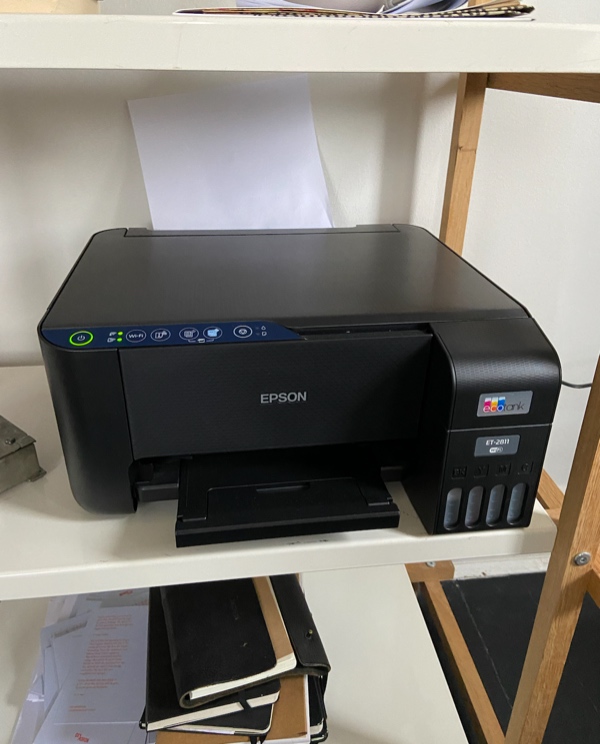 Epsonprinter skal connectes til Wifi