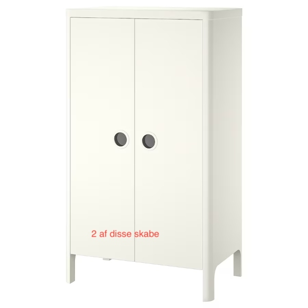 Samling af Ikea-møbler