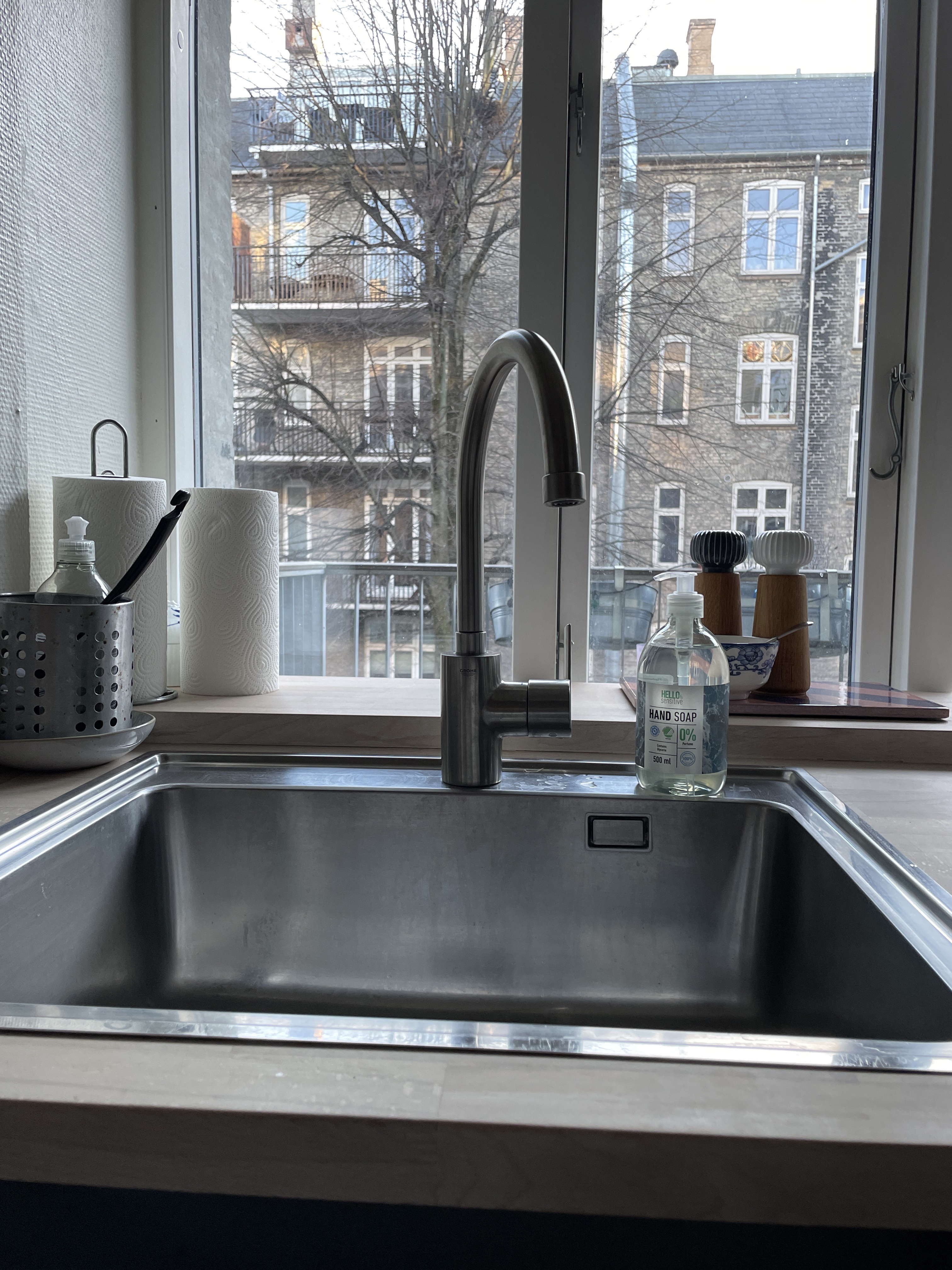 Køkkenhåndvask lugter af kloka