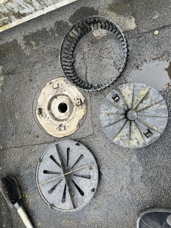 Rensning tagrender og brønde 10 Rækkehuse