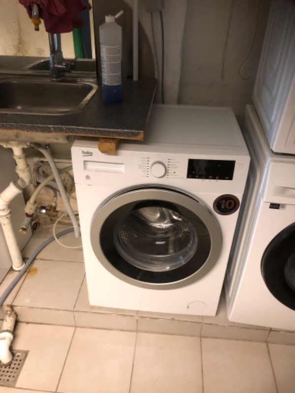 Installation af el-udtag til vaskemaskine