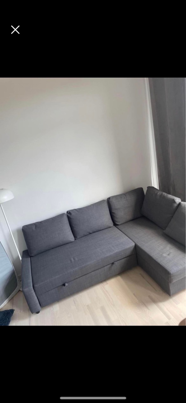 Hjælp til adskillelse af ikea sovesofa og båret ned til en bil også skal den køres til ikea gensalg