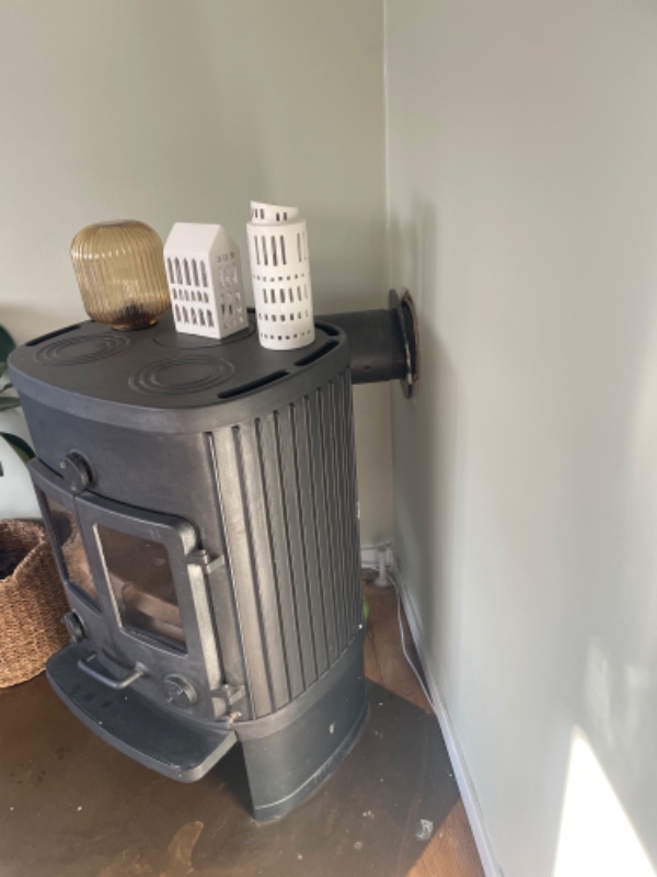 Montering af ny brændeovn