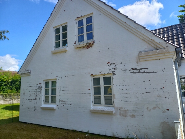 Reparation af facade og sokkel