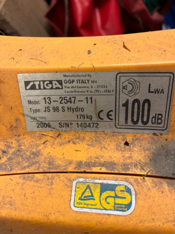 Reparation af havetraktor