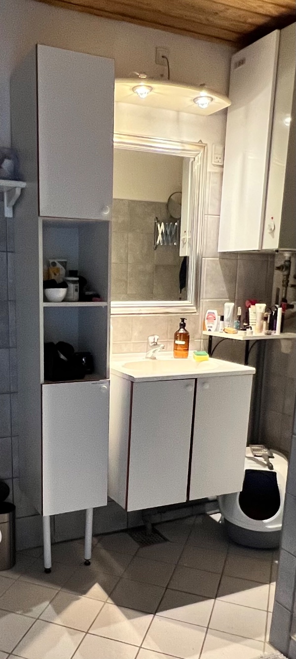 Udskifte badmøbel med håndvask