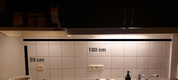 Flisefugning af tekøkken