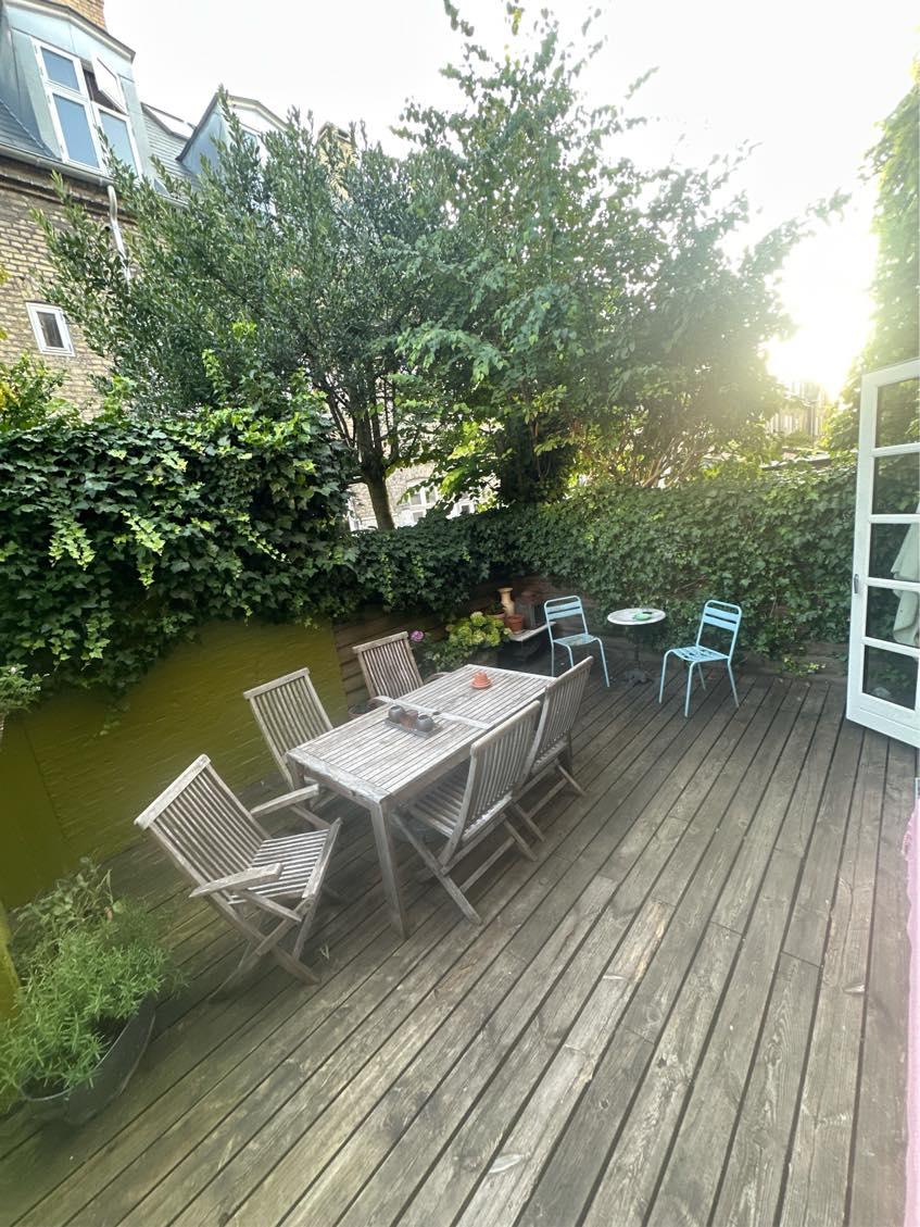 Lave ny terrasse i kartoffelrække baggård 24kvm