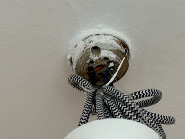 Hæng 3 loftslamper op