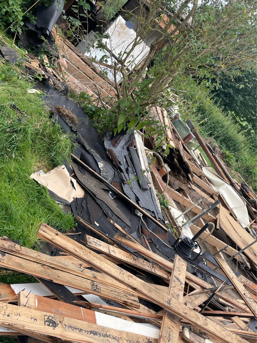 Bortskaffelse af byggeaffald