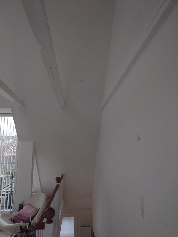 Ophængning af pendel over trappe