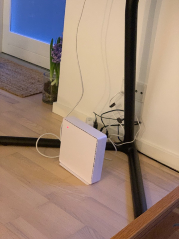 Installeret internet / router på TV