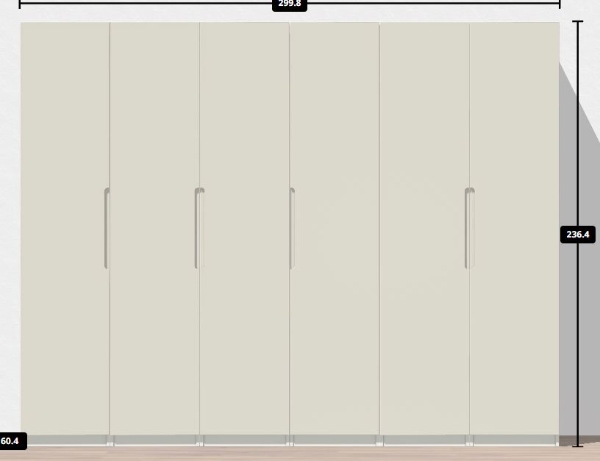 wardrobes and display cabintes assembly