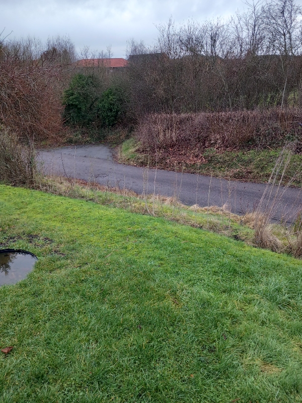 Nedgravning af trampolin