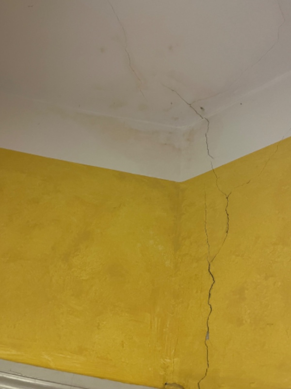 Reparation af loft efter vandskade