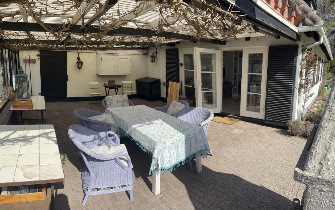 Kalkning af sommerhus