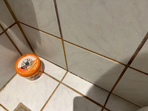 Rengøring og udskiftning af fuge i bruseniche