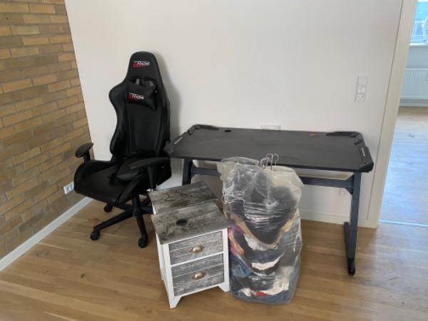 Kørt skrald væk på lossepladsen