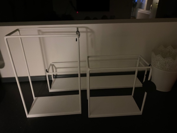 Montering af kurve, hylder og lamper